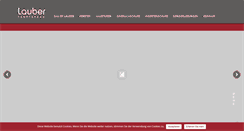 Desktop Screenshot of fensterbau-lauber.de